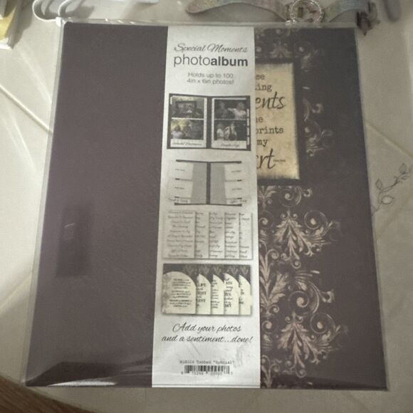 Special Moments Photo Album Holds 100 4x6 Photos By Quick Quotes New - Picture 2 of 6